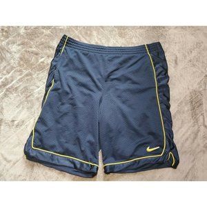 MEN'S NIKE AIR JORDAN V RETRO 5 LANEY SHORTS ROYAL BLUE/YELLOW Large